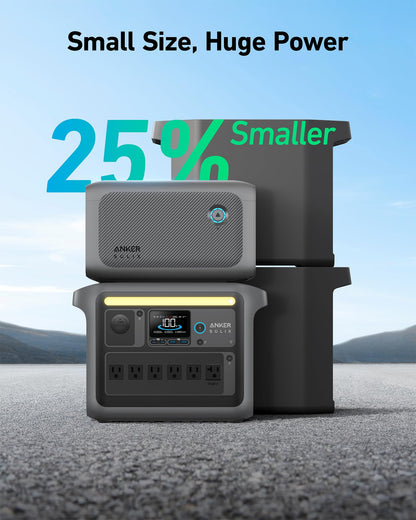 Anker SOLIX BP1000 Expansion Battery (1056Wh), LiFePO4 Batteries with 10-Year Lifespan, 1056Wh Extra Battery SOLIX C1000