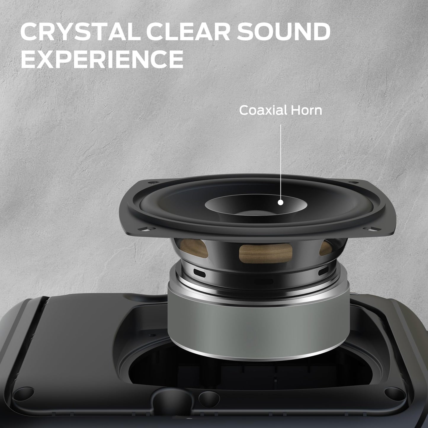 Monster Portable Bluetooth Speakers, Wireless Bluetooth Speaker with 40W Loud Stereo Sound, Outdoor Speakers with Handle, 12H Playtime, Supports TF Card, AUX for Outdoor