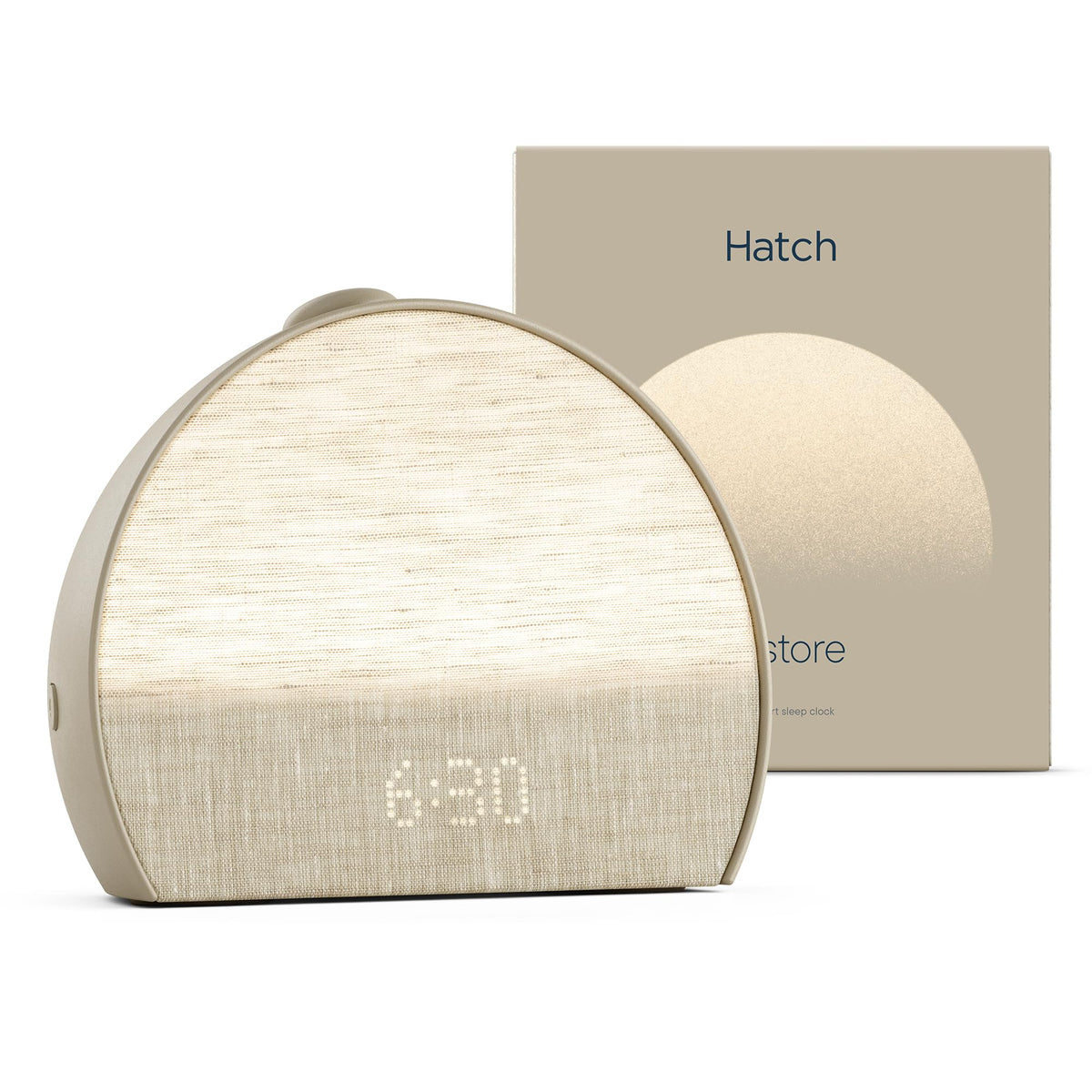 Hatch Restore 3 | Science-Backed Sleep Audio, Circadian Lighting (Greige)