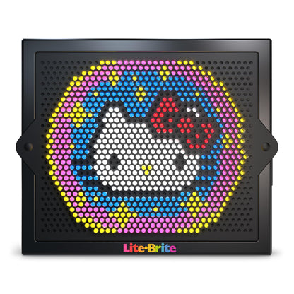 Lite Brite Super Bright HD, Hello Kitty Edition - Create Art with Light, Enhances Creativity, Gift for Girls and Boys Ages 6+