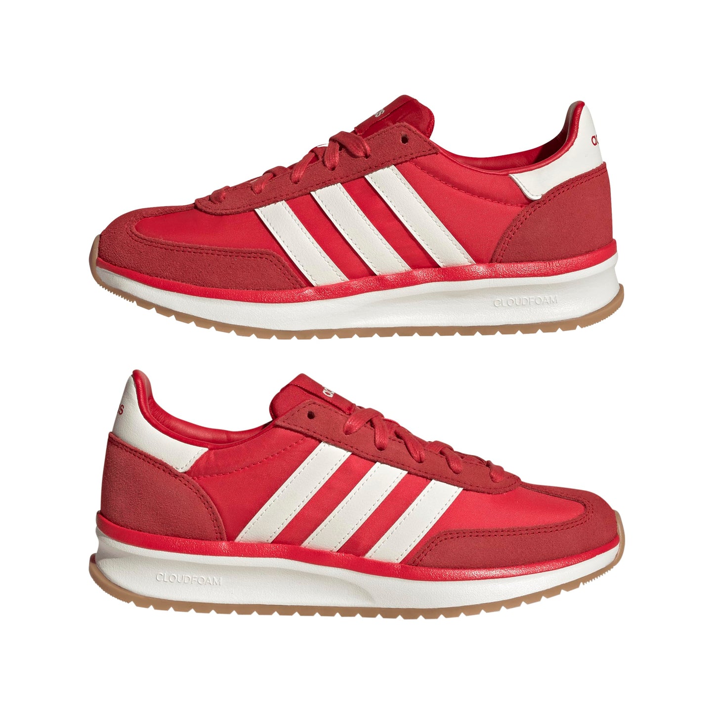 Adidas Women's Run 70s 2.0 Pure rubyOff White/Better Scarlet 5.5 US
