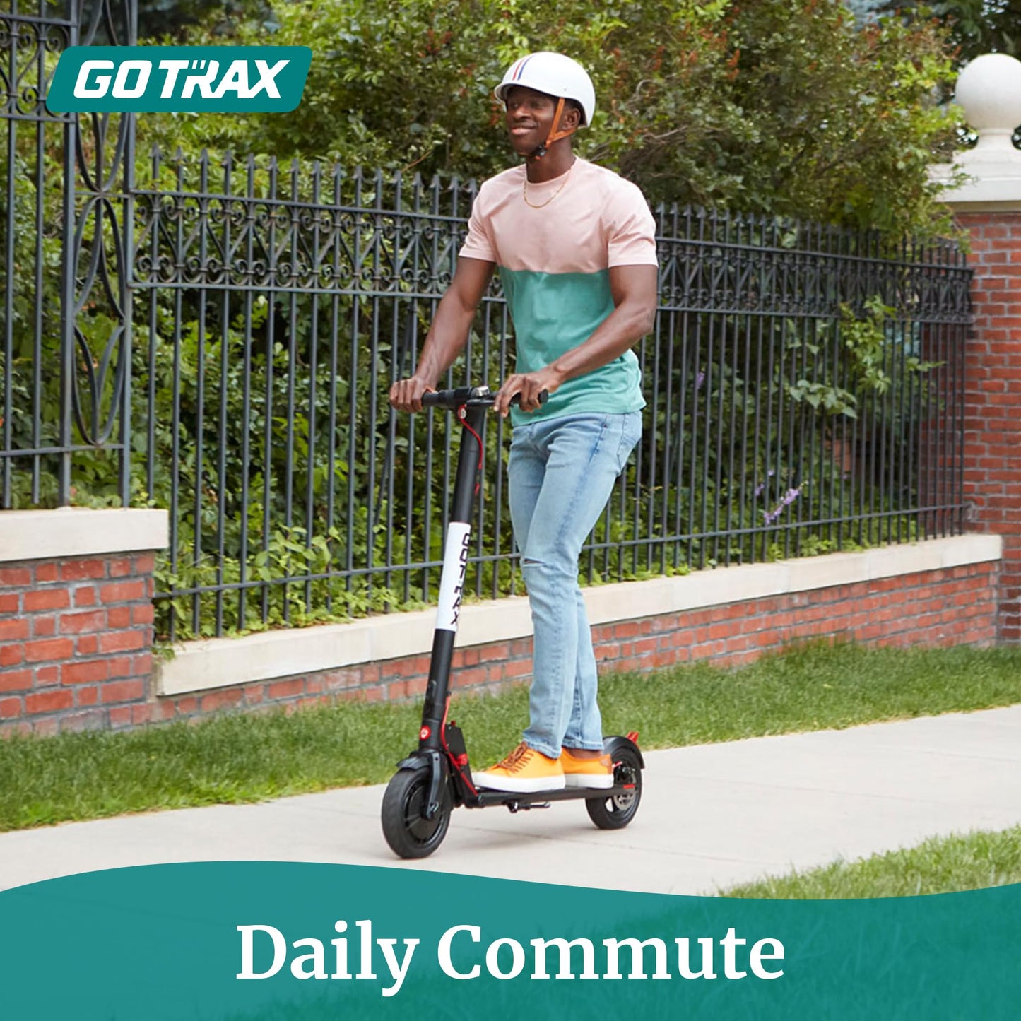 Gotrax GXL V2 Electric Scooter, 8.5" Solid Tire, Max 12 Mile and 15.5Mph Speed Power by 250W Motor, Lightweight 25.95lb and Cruise Control, Aluminum Alloy Frame Foldable Escooter for 13+ Teens Adults