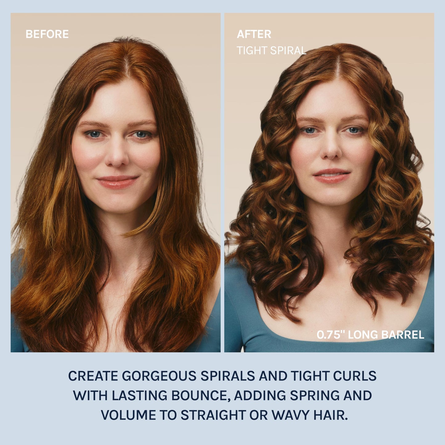 Bio Ionic Long Barrel Styler, 0.75" Curling Iron with Moisture Heat Technology & NanoIonic MX, Verstatile Curling Wand with Longer Barrel for Small Tight Curls & Spirals