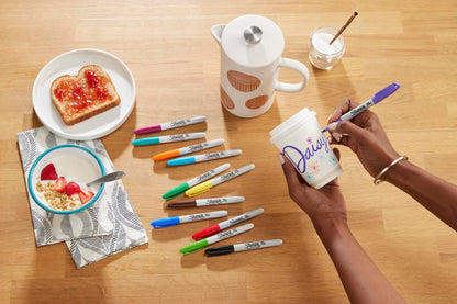 Sharpie Permanent Markers Fine Point Cosmic Color Limited Edition 24 Count