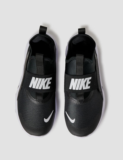 Nike Big Kid's Flex Runner 4 Running Shoe, Black/Black-White, 4Y