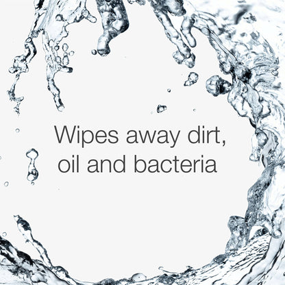 Neutrogena Makeup Remover Wipes, Facial Cleansing Wipes Suitable for Oily & Acne Prone Skin, Wipes Away Bacteria, Dirt & Oil, Scented Facial Wipes with Pink Grapefruit Extract, 50 Count