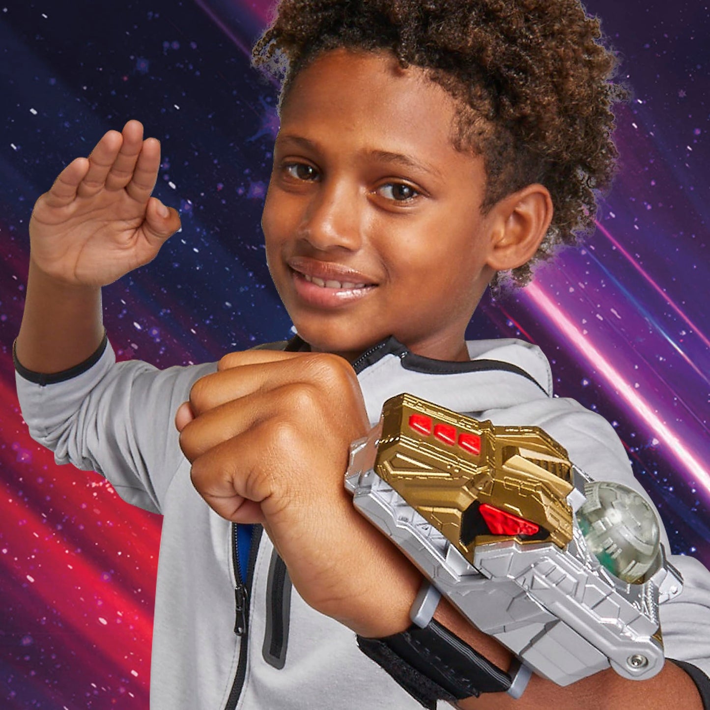 Power Rangers Cosmic Fury Cosmic Morpher Electronic Sound Scanning Color Change Lights and Sounds Kids Role Play Toys for Girls and Boys Ages 5 and Up