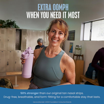Breathe Right Nasal Strips Extra Strength Tan Nasal Strips Help Stop Snoring Drug-Free Snoring Solution & Instant Nasal Congestion Relief Caused by Colds & Allergies 26ct