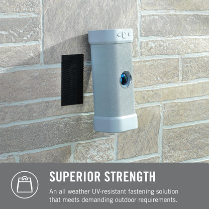 VELCRO Brand Extreme Outdoor Double Sided Mounting Tape | Holds up to 15 Pounds on Brick or Other Rough Surfaces | UV and Weather Resistant | 14Ft Heavy Duty Roll