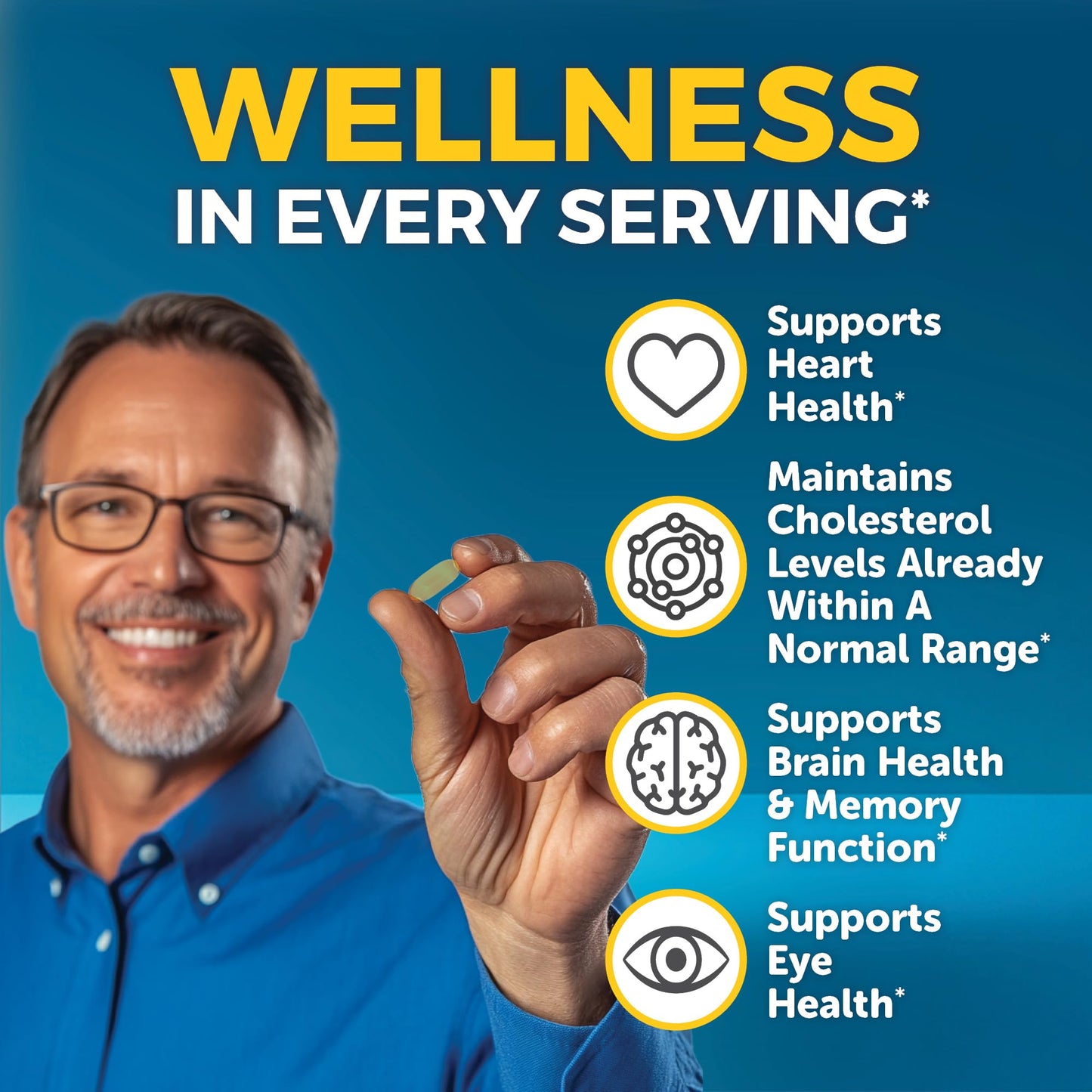 Omega 3 Fish Oil Supplement for Women and Men - 2500 mg Triple Strength Fish Oil Pills with Re-Esterified Omega 3 Fatty Acids including EPA, DHA DPA - 180 Pescatarian-Friendly Softgels