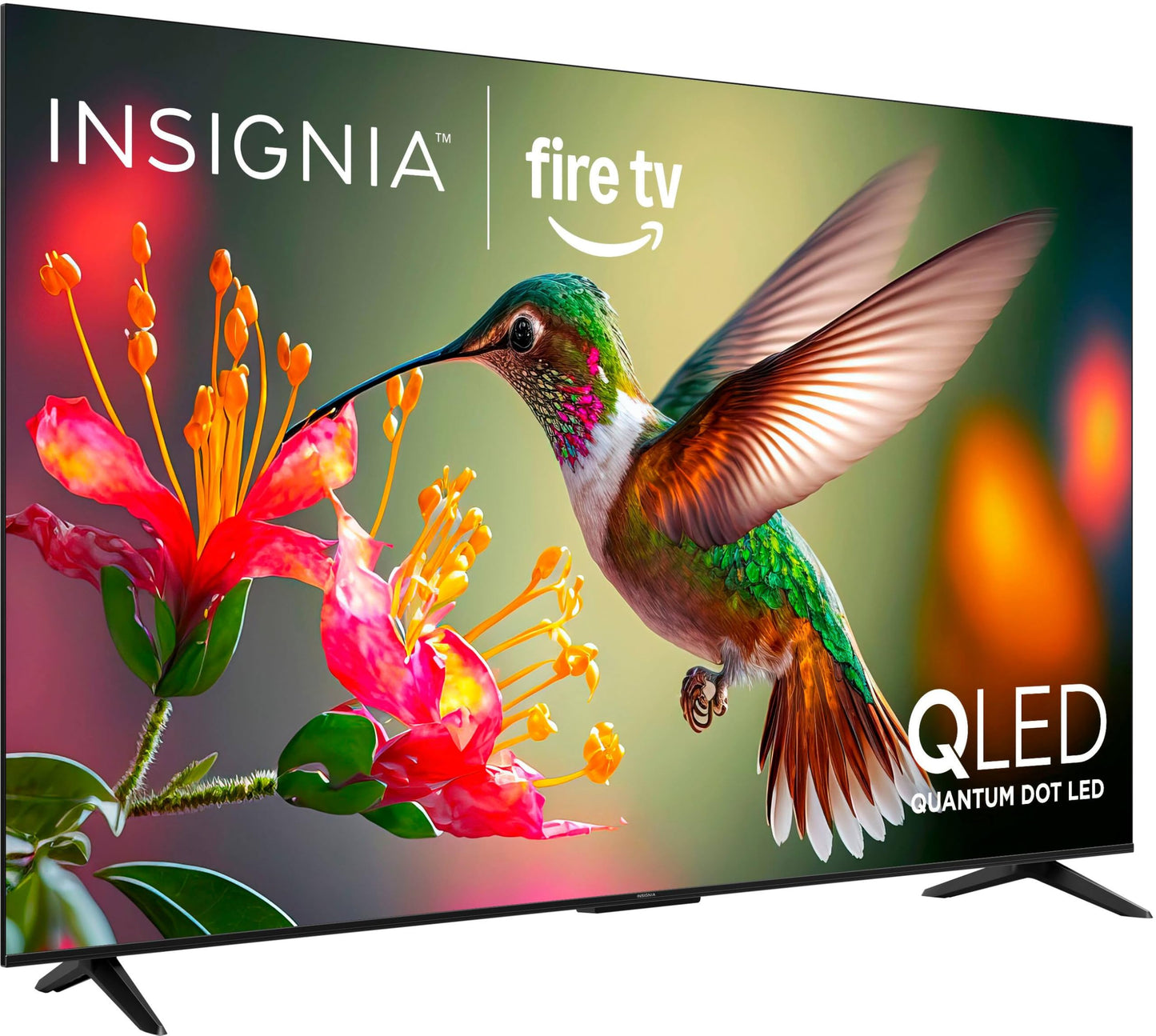 INSIGNIA 65" Class QF Series LED 4K UHD QLED Smart Fire TV with Alexa Voice Remote (NS65-UQFL26)