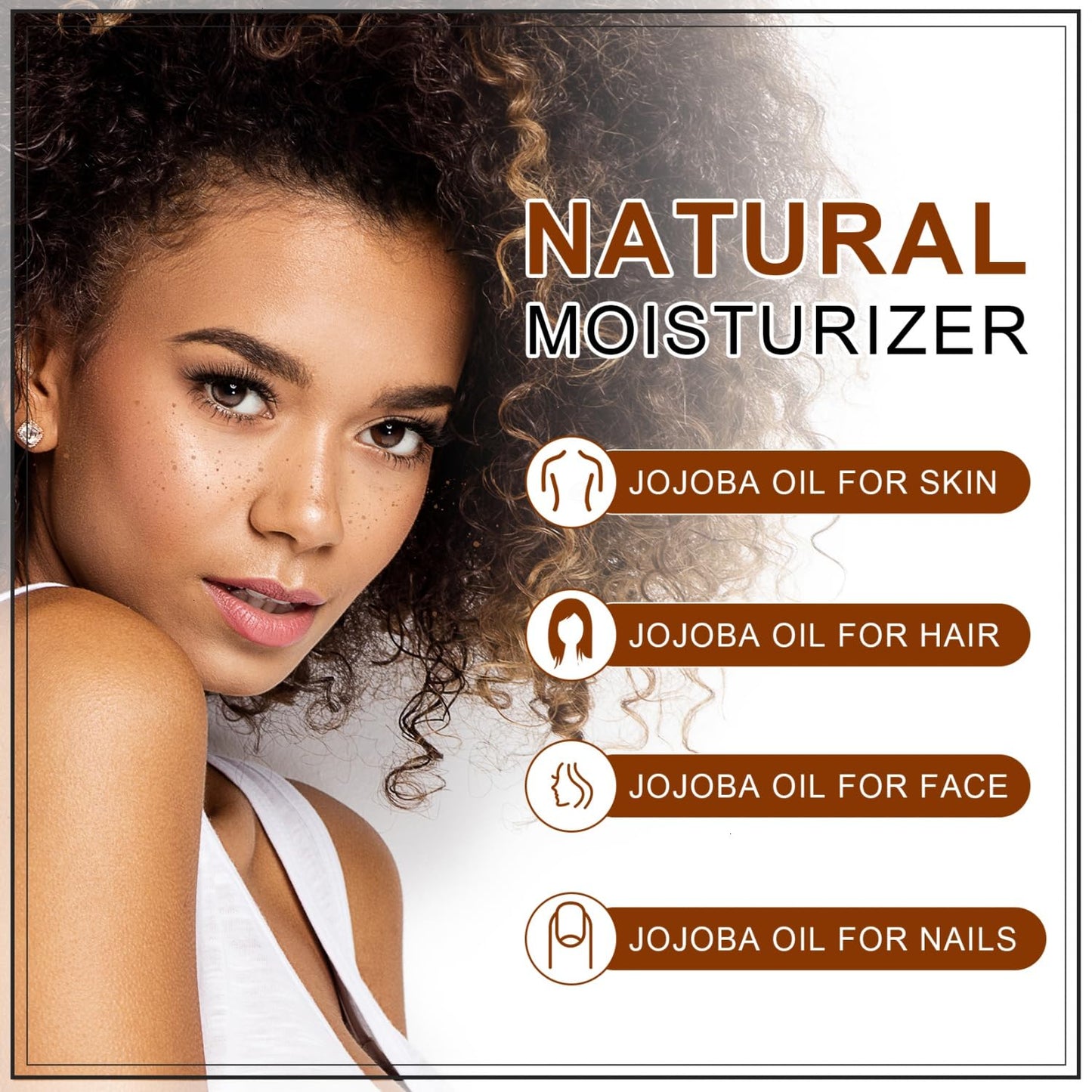 Yoken Pure Jojoba Oil Organic USDA Certified 16 fl oz, 100% Natural Jojoba Oil for Hair, Skin & Face, Cold Pressed Unrefined, Deeply Body Moisturizer Jojoba Carrier Oils for Essential oil Mixing