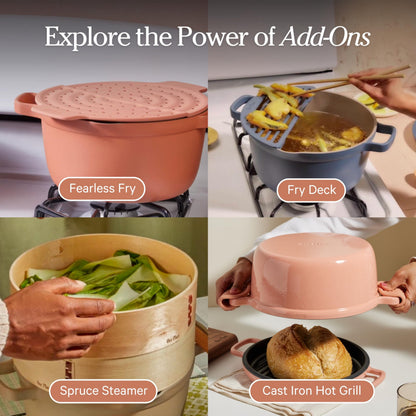 Our Place Perfect Pot, 6.5 Qt Nonstick Ceramic Pot & Dutch Oven with Lid