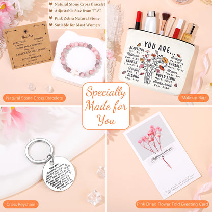 JTENGTOP Christian Religious Gifts for Women, Valentines Mothers Day Birthday Graduation Gifts for Her Women, Best Friend Sister Mom Christmas Easter Friendship Faith Ideas Present