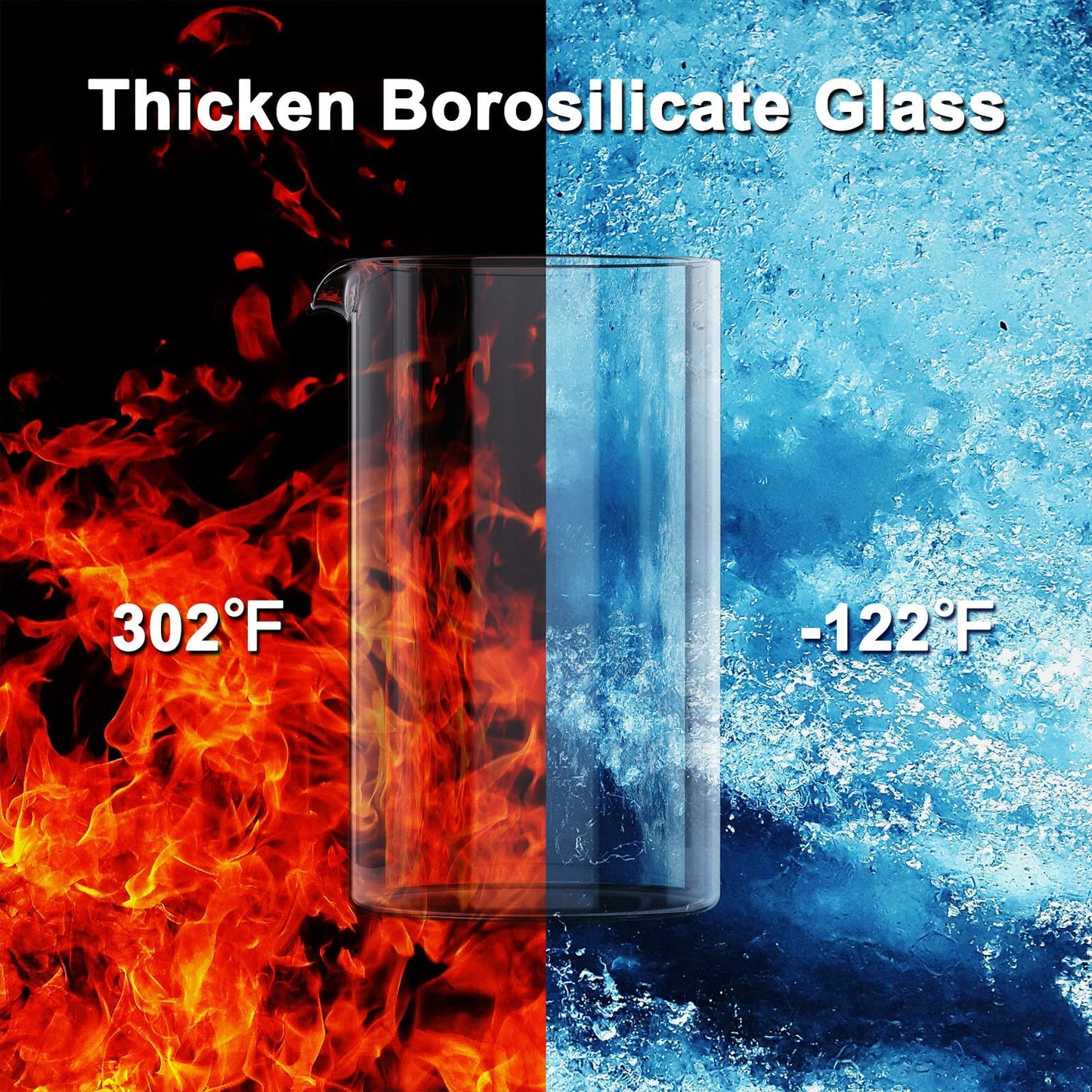 RAINBEAN Mini French Press Coffee Maker, 12 oz, Camping Coffee Press Pot, Small French Press, Tea and Frothed Milk Press (Black, 12 oz)