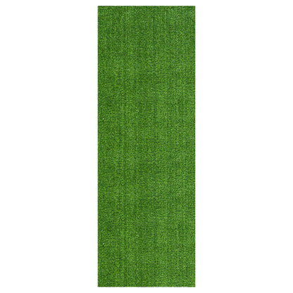 Ottomanson Artificial Grass Turf 2'7" x 50' Indoor Outdoor Faux Grass Rug with Drainage Holes, Customizable with Extra Long Size Options, Perfect for Patio Lawn Balcony Weddings Photoshoot Backdrop