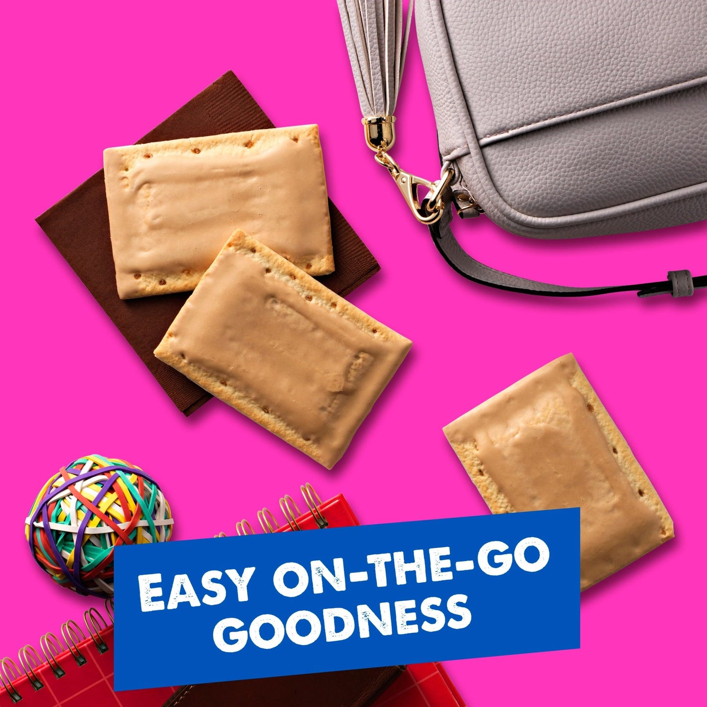 Pop-Tarts Breakfast Toaster Pastries, Frosted Brown Sugar Cinnamon, Family Pack (32 Count)