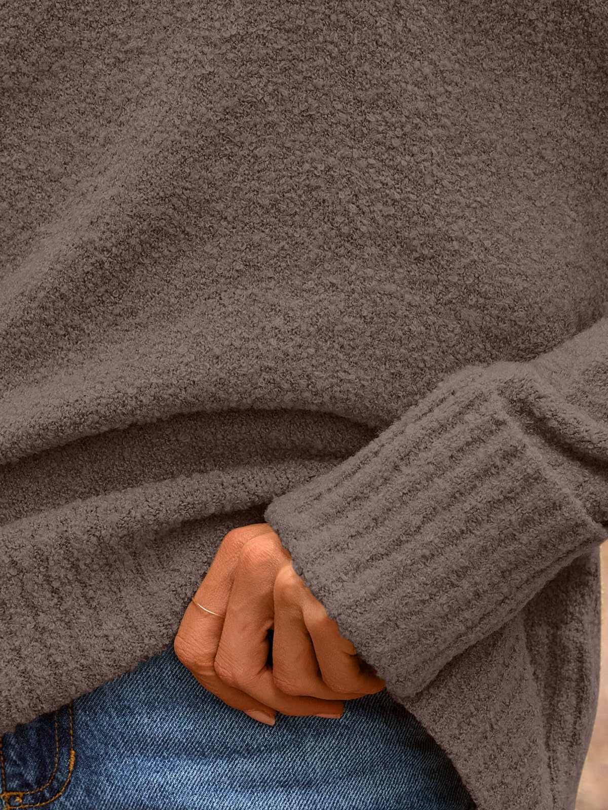 LILLUSORY Oversized Sweater Womens 2025 Fall Fashion Outfits Pullover Long Tunic Old Money Winter Cozy Clothes Cute Crewneck Trendy Knit Chunky Warm Knitted Ladies Top