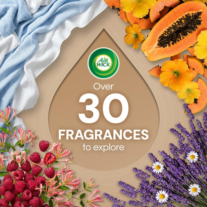 Air Wick Plug-In Scented Oil Refills, Pumpkin Spice, Fall Decor, 6 Count