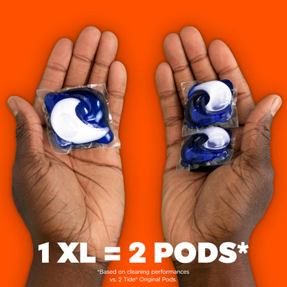 Tide Power PODS Plus Ultra OXI White and Bright Laundry Detergent, Advanced Stain Removal and Whitening Power, 63 Count
