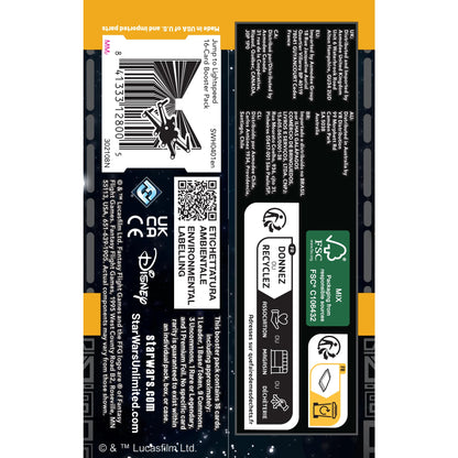 Asmodee Star Wars: Unlimited TCG Jump to Lightspeed Booster Display (Set of 24 Booster Packs) - Trading Card Game for Kids & Adults, Ages 12+, 2+ Players, 20 Min Playtime
