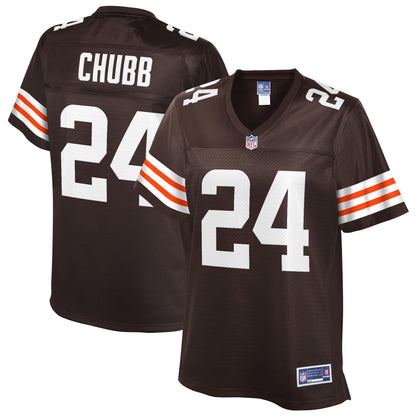 NFL PRO LINE Women's Nick Chubb Brown Cleveland Browns Team Player Jersey