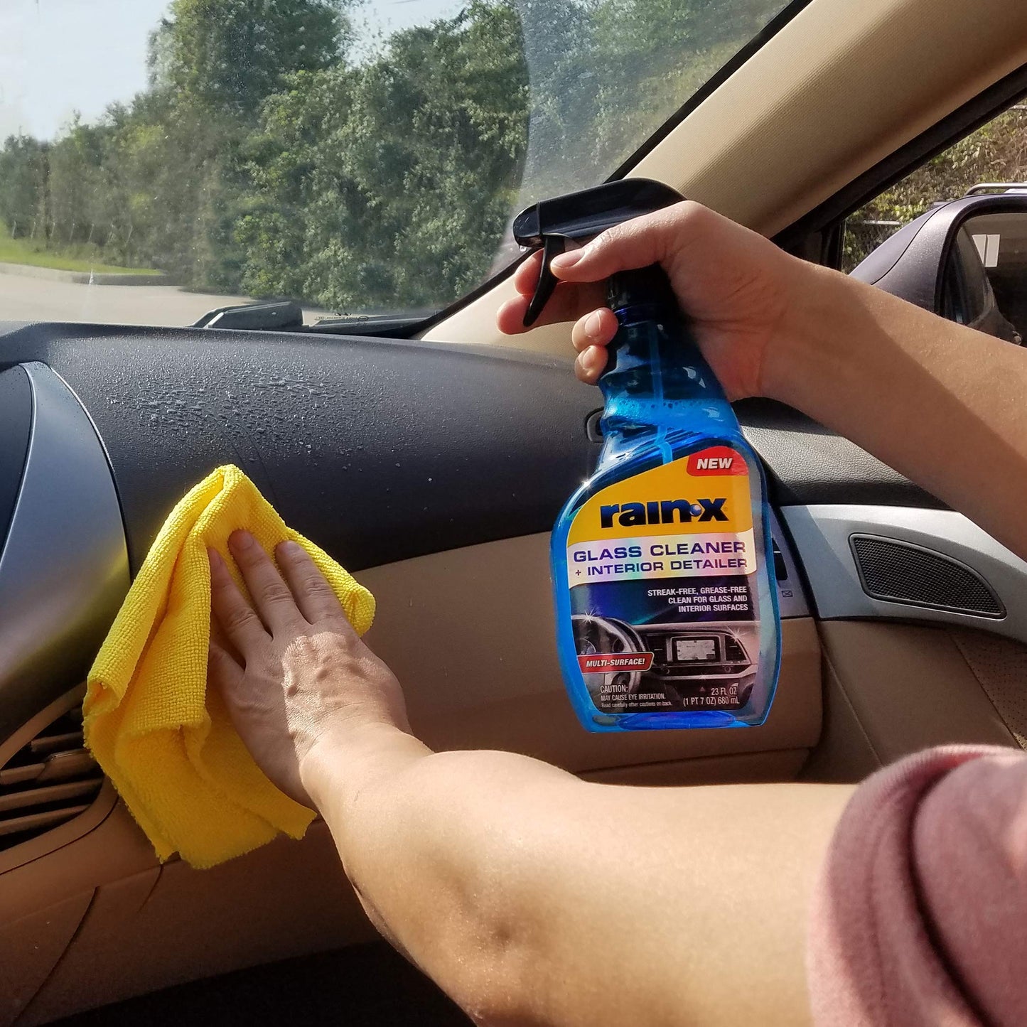 Rain-X 620138 Glass Cleaner + Interior Detailer - 23oz