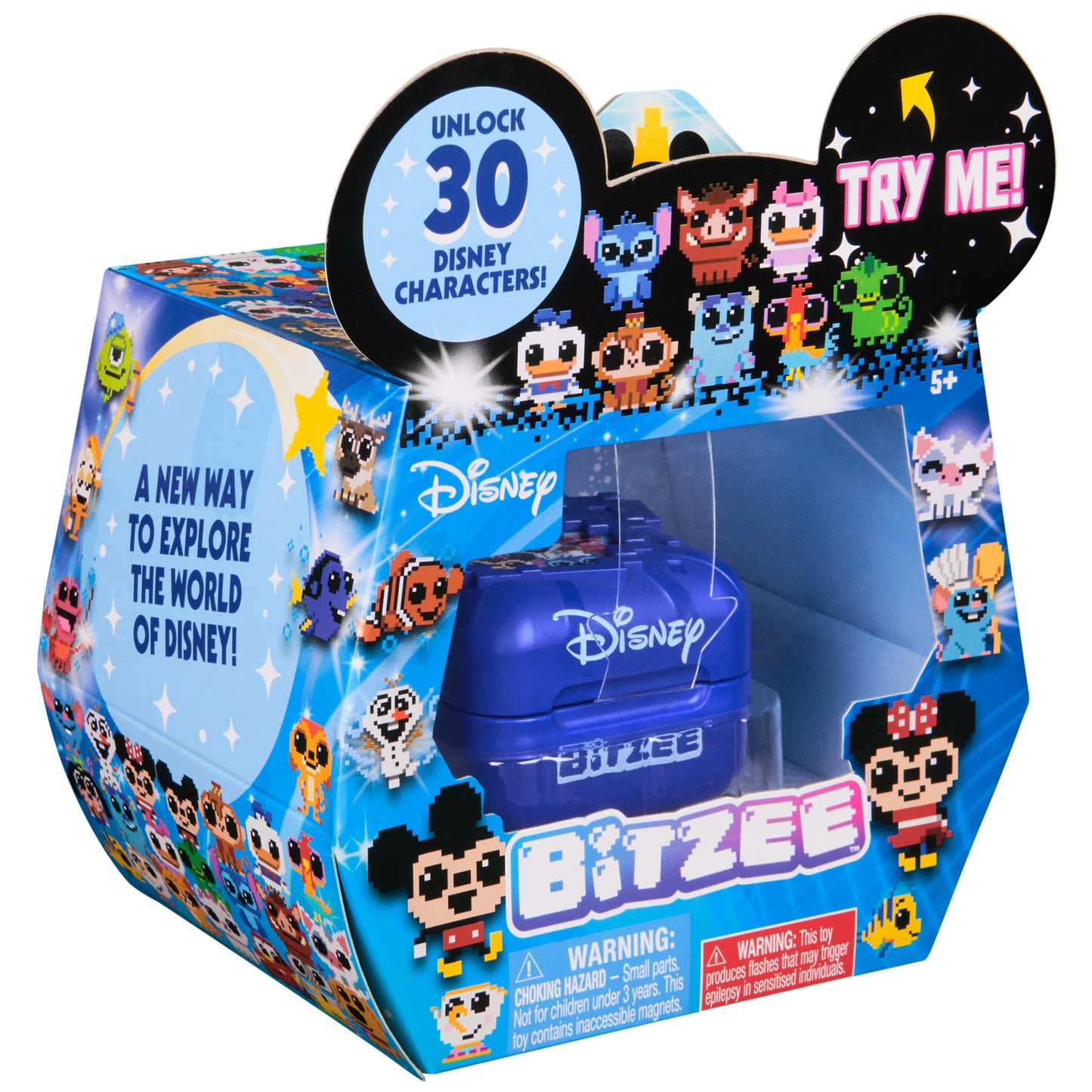 Bitzee, Disney Interactive Toy with 30 Characters Inside, Reacts to Swipes, Tilts & Taps, Disney Toys & Digital Pet Kids Toys for Girls, Boys & Fans