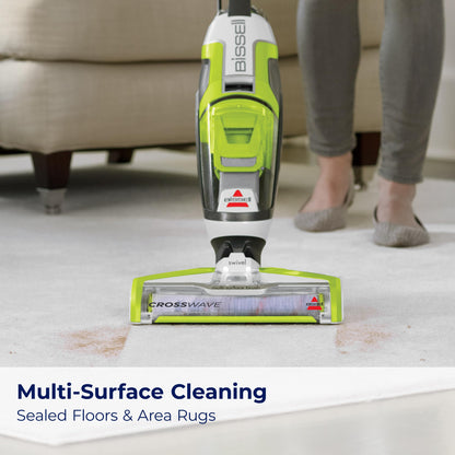 Bissell CrossWave Floor and Area Rug Cleaner, Wet-Dry Vacuum, 3888A, Corded electric, Green