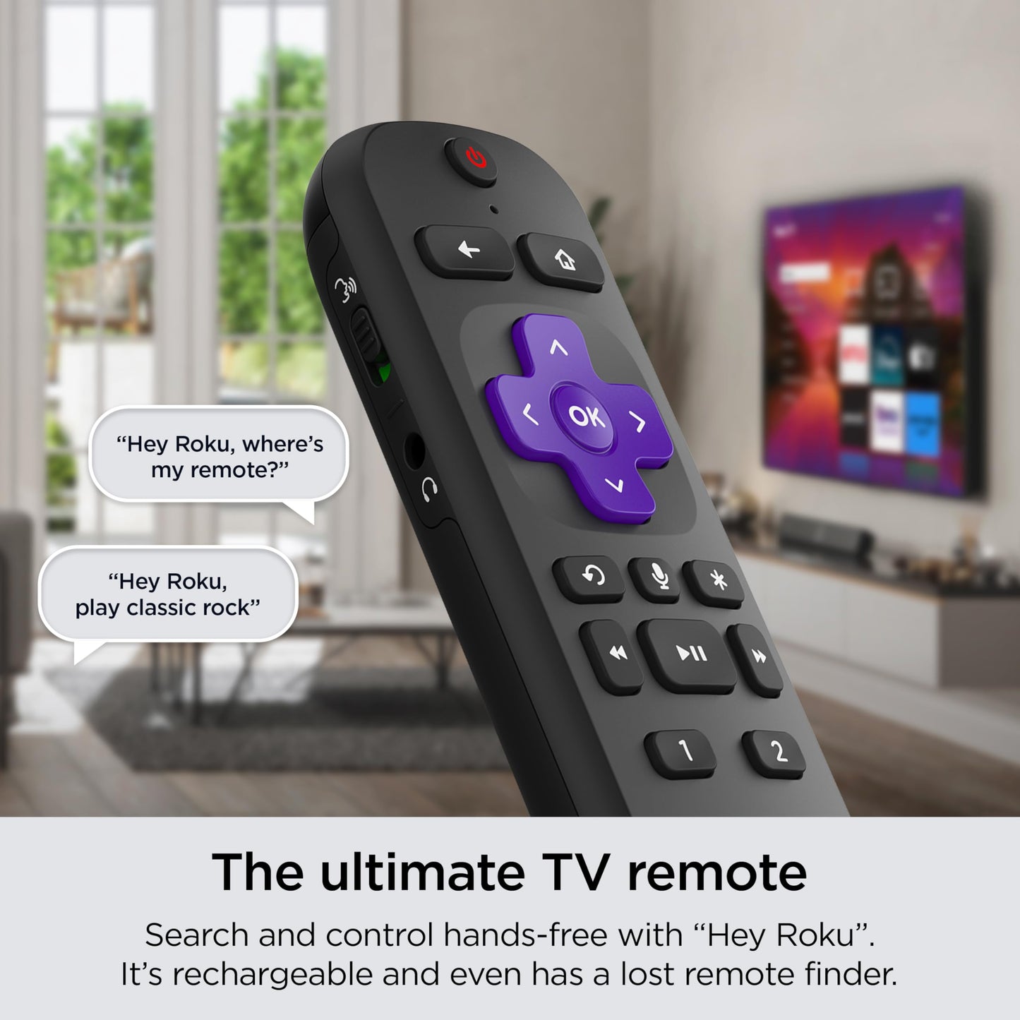 Roku Smart TV – 75-Inch Plus Series 4K QLED RokuTV with Roku Voice Remote Pro, Dolby Vision, Striking 4K Resolution, Automatic Brightness, & Seamless Streaming – Live Local News & Sports