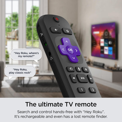 Roku Smart TV – 75-Inch Plus Series 4K QLED RokuTV with Roku Voice Remote Pro, Dolby Vision, Striking 4K Resolution, Automatic Brightness, & Seamless Streaming – Live Local News & Sports