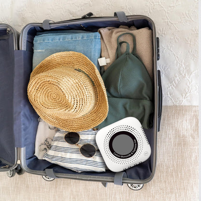 4-in-1 Upgraded Natural Gas Leak Detector and Carbon Monoxide Detectors,Carbon Monoxide Detectors Plug in with Temperature & Humidity Monitor CO Methane Propane Alarm for Home RV Hotel (White)