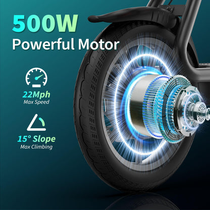 Electric Scooter for Adults, 8.5/10/14" Tires, 19/22Mph, 350W/500W Motor, 21-28 Miles Range, Folding E-Scooter with Dual Suspension,APP(V1/SPRO/MAX/PRO/X1/X1PRO)