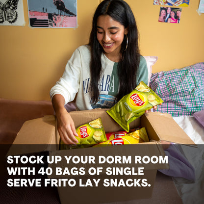 Lay's Barbecue Flavored Potato Chips, 40 Count