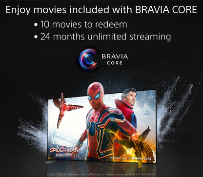 Sony 65 Inch 4K Ultra HD TV A95K Series: BRAVIA XR QD-OLED Smart Google TV with Dolby Vision HDR, Exclusive Features for Playstation 5 Black (2022)