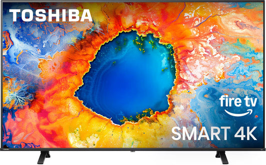 TOSHIBA 55-inch Class C350 Series LED 4K UHD Smart Fire TV with Voice Remote with Alexa (55C350NU)