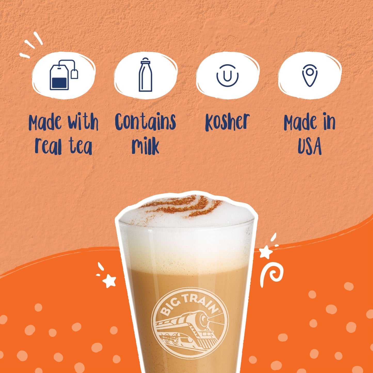 Big Train Vanilla Chai Tea Latte Beverage Mix, 3.5 Pound (Pack of 1)