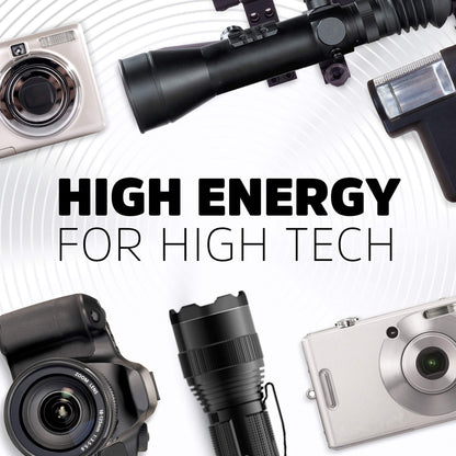 Energizer 123 Lithium Batteries (12 Pack), 3V Photo Batteries