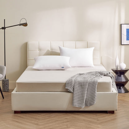 Bedsure Pillows Standard Size Set of 2 - Standard Size Bed Pillows 2 Pack Hotel Quality Premium Down Alternative for Sleeping Soft and Supportive Filling for Side, Back Sleepers (19"x26")