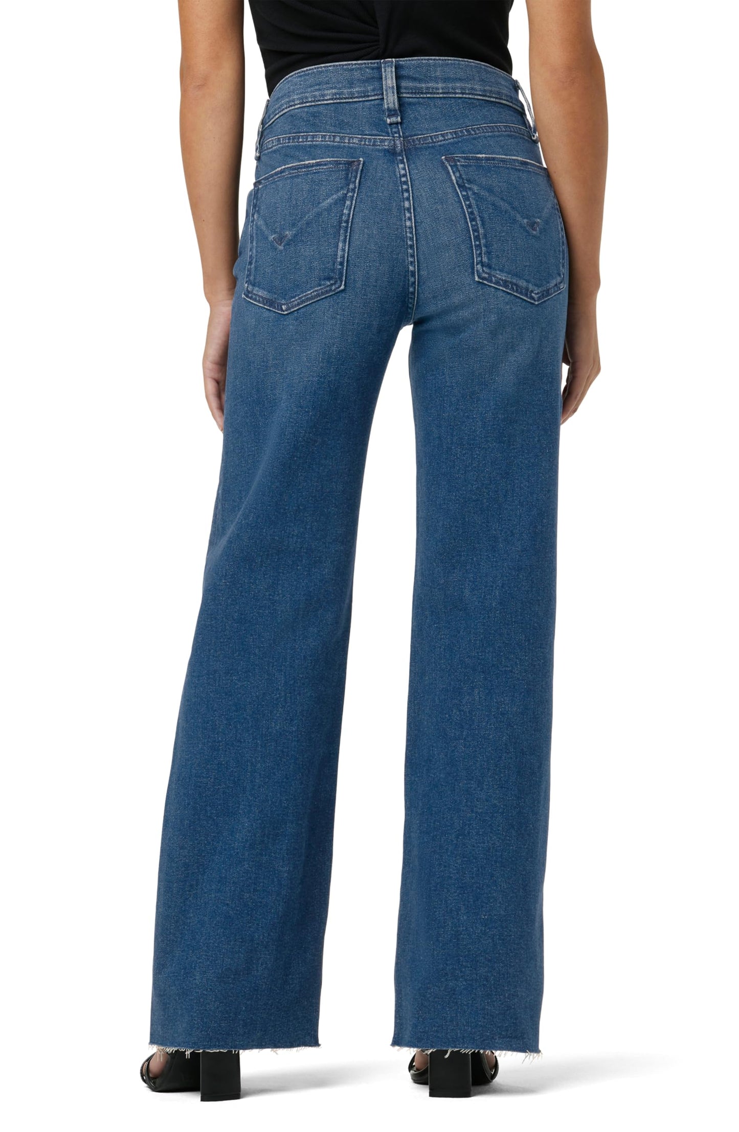 Hudson Women's Rosie High Rise Wide Leg Ankle Jean, Upscale, 26