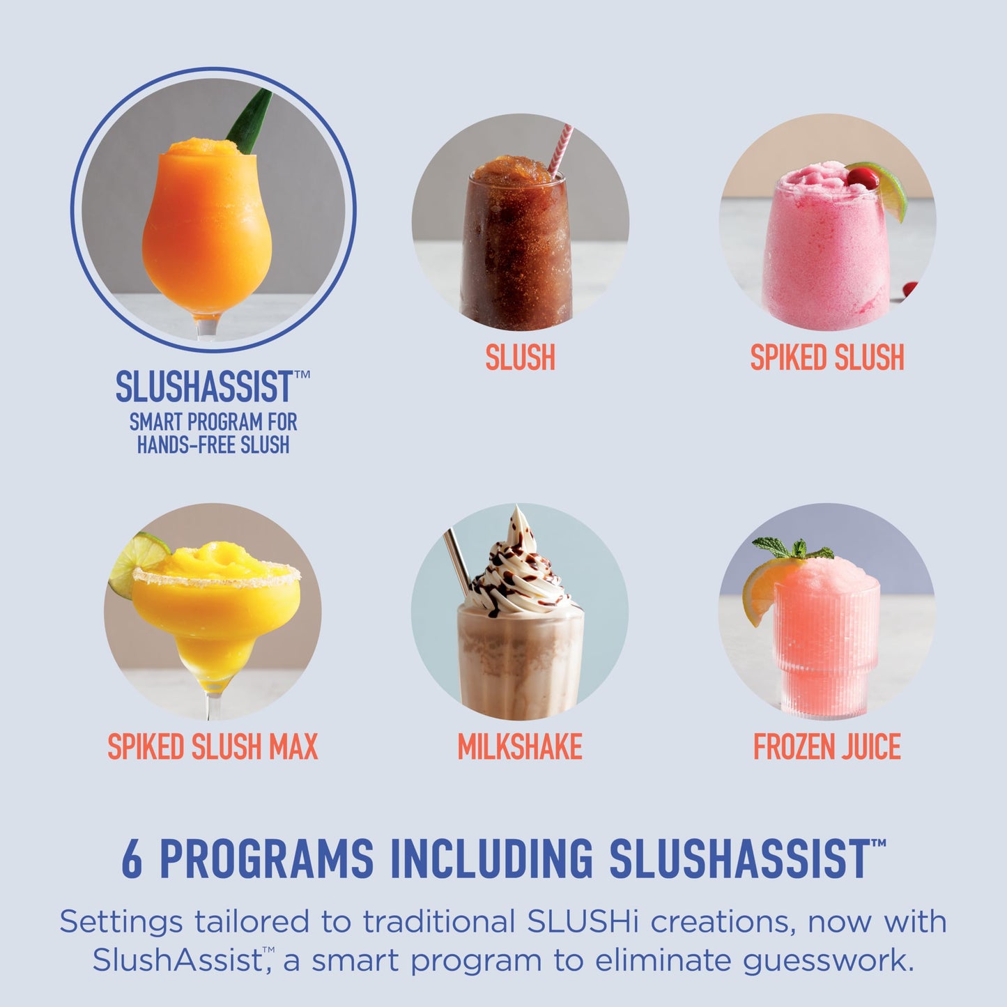 Ninja SLUSHi Max | XXL Smart Frozen Drink Maker | Exclusive Smart Technology | Party-Sized 150oz Capacity | No Ice Needed | 6 Programs | Perfect Temp & Texture up to 12 hours | Peach | FS605