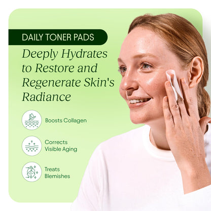 JiYu Korean Skincare Anti-Aging, Dark Spot & Wrinkle Minimizing Toner Pads - Hydrating with Snail Mucin, Centella Asiatica, Niacinamide, Peptides - For Polished & Youthful Skin - 100 Count
