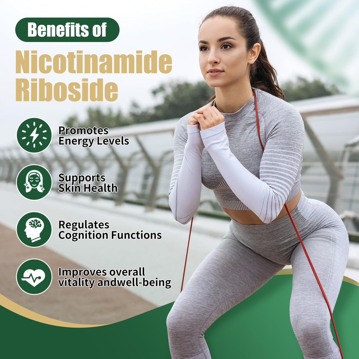 BAKAKOUL NAD Supplement - Liposomal Nicotinamide Riboside, Resveratrol, Quercetin, NAD Nicotinamide Riboside Resveratrol 900mg, NAD+ Supplement for Men and Women, 80 Capsules 1 Pack
