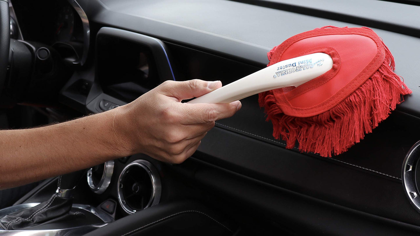 California Car Duster Auto Detailing Combo Kit with Plastic Handle 73556