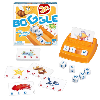 Hasbro Gaming Boggle Junior, Preschool Board Game, Ages 3 and Up (Amazon Exclusive)