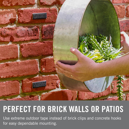 VELCRO Brand Extreme Outdoor Double Sided Mounting Tape | Holds up to 15 Pounds on Brick or Other Rough Surfaces | UV and Weather Resistant | 14Ft Heavy Duty Roll