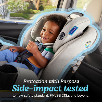 Graco Extend2Fit Convertible Baby Car Seat, Rear and Forward Facing, Adjustable Extension Panel for Extra Legroom, Cullen