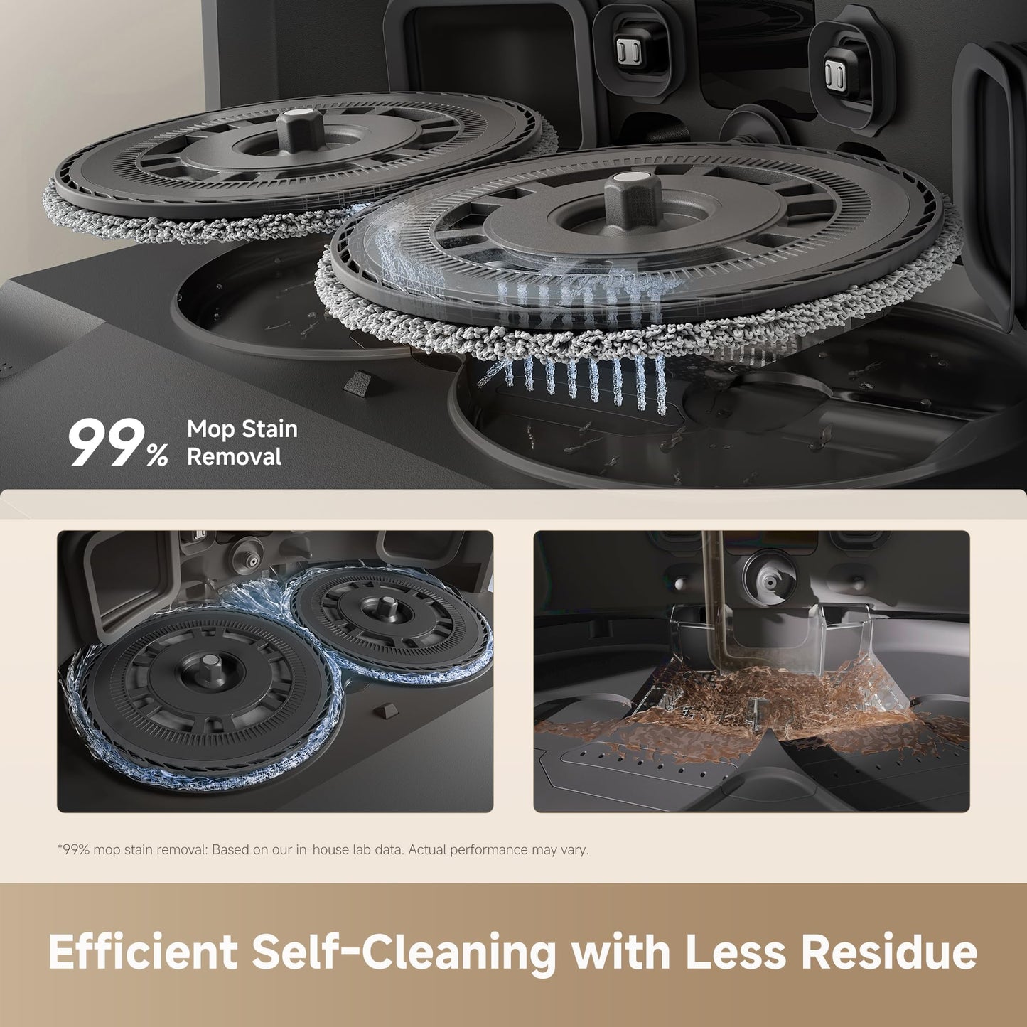 DREAME L40 Ultra Gen 2 Robot Vacuum and Mop with 25,000Pa Suction, Extendable Side Brush and Mop, All-in-One Self-Emptying & Cleaning Dock, Voice & App Control, Black