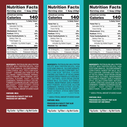 Quest Nutrition Protein Chips Variety Pack Bundle, High Protein, Low Carb, 24 Count