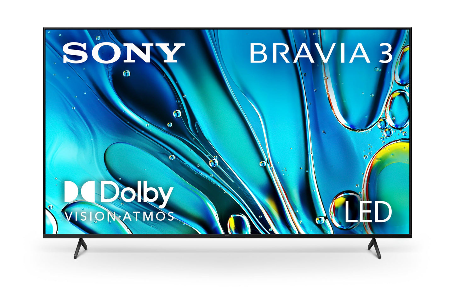 Sony 85-Inch Class 4K Ultra HD BRAVIA 3 LED Smart TV with Google TV, Dolby Vision HDR, and Exclusive Features for PlayStation®5 (K-85S30), 2024 Model